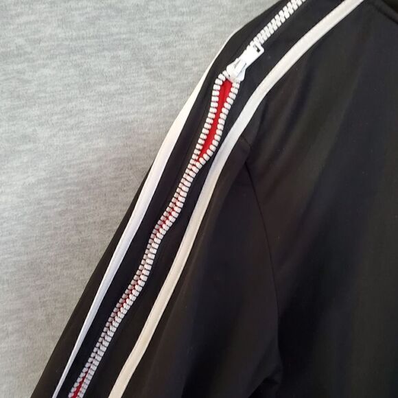 Rebel Minds Jacket Mens XL Black Track Full Double Zip - Picture 2 of 7